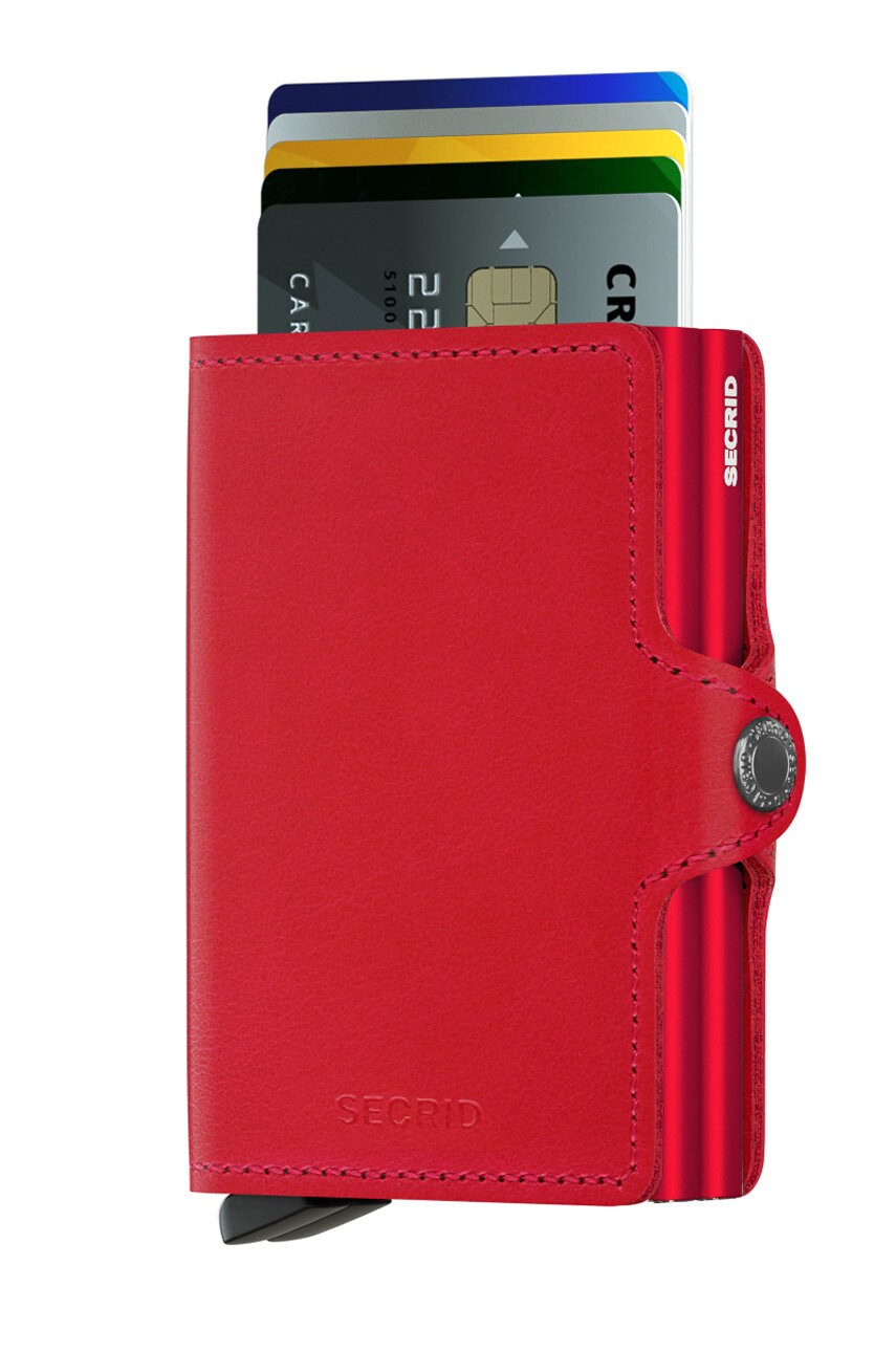 Secrid - Шкіряний гаманець TO.Red.Red-Red.Red