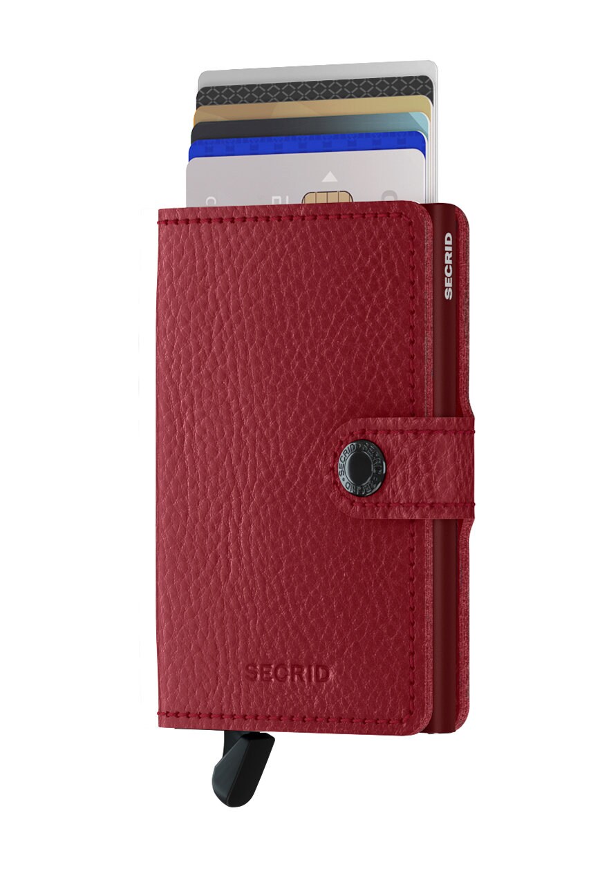 Secrid - Шкіряний гаманець MVg.Rosso.Bordeaux-Rosso.Bord