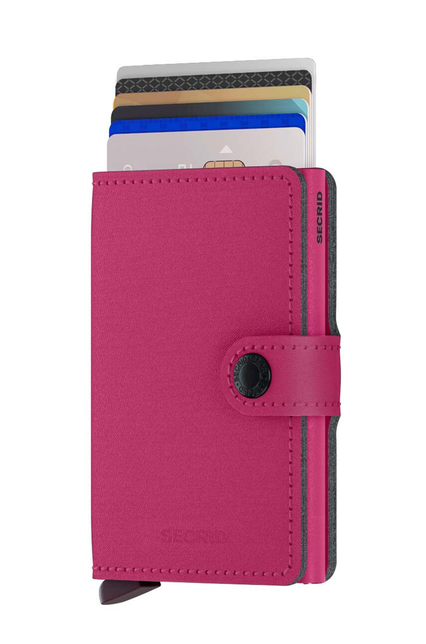 Гаманець Secrid жіночий колір рожевий Myp.Fuchsia-Fuchsia