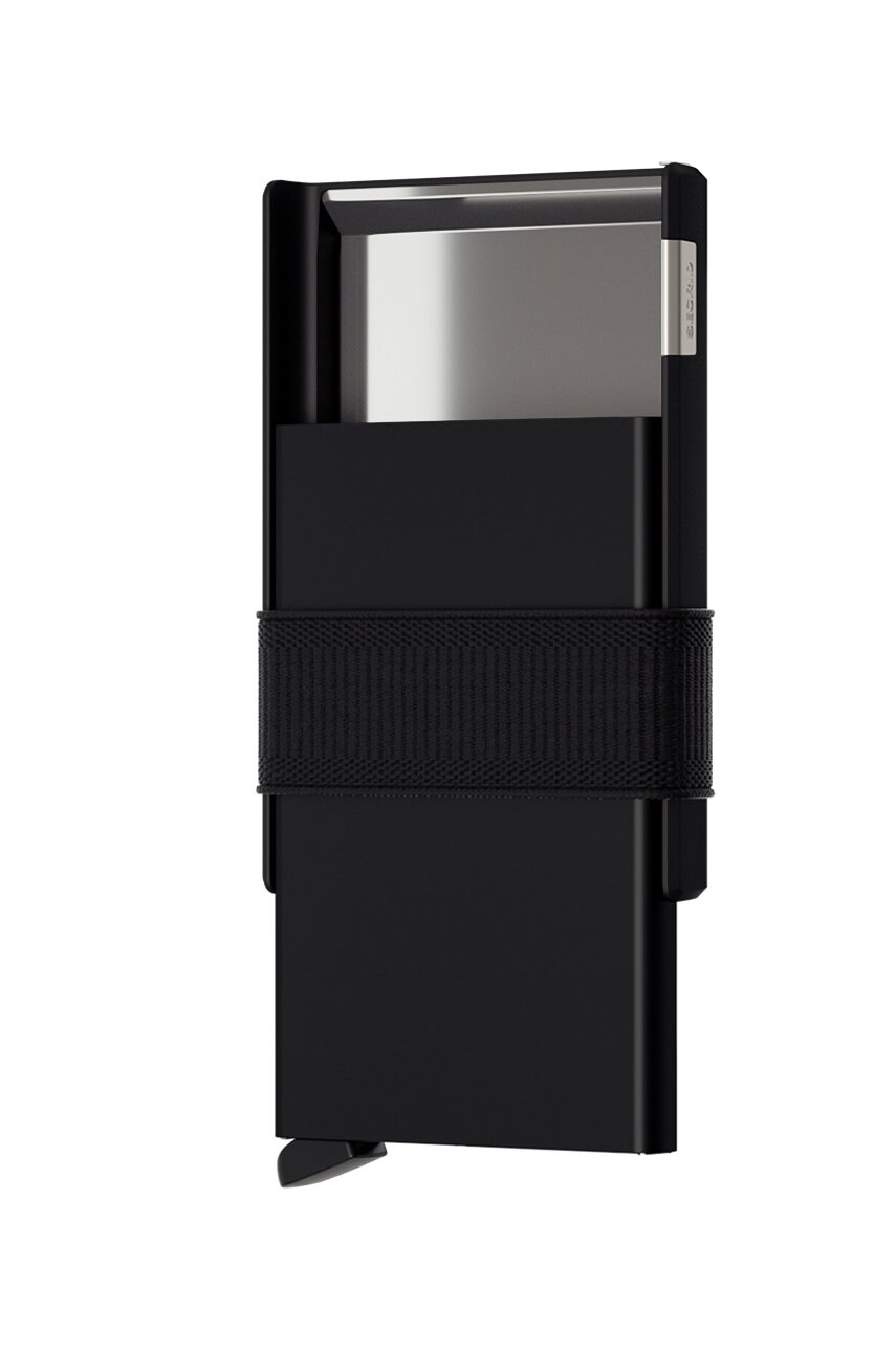 Secrid - Шкіряний гаманець CS.Black.Black-Black.Blac