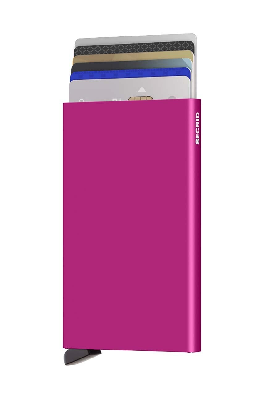 Гаманець Secrid Fuchsia колір рожевий
