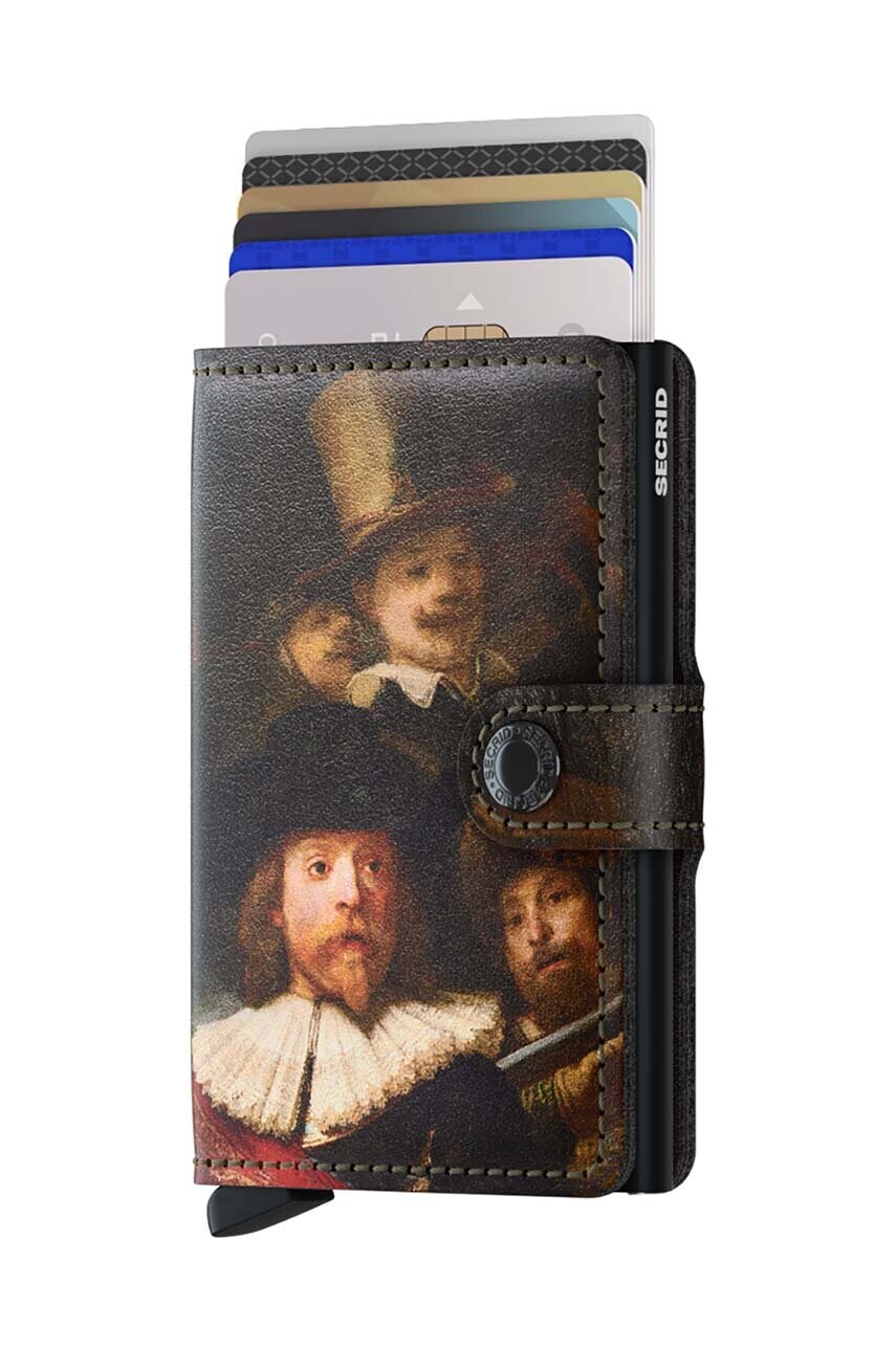 Шкіряний гаманець Secrid Miniwallet Art Night Watch