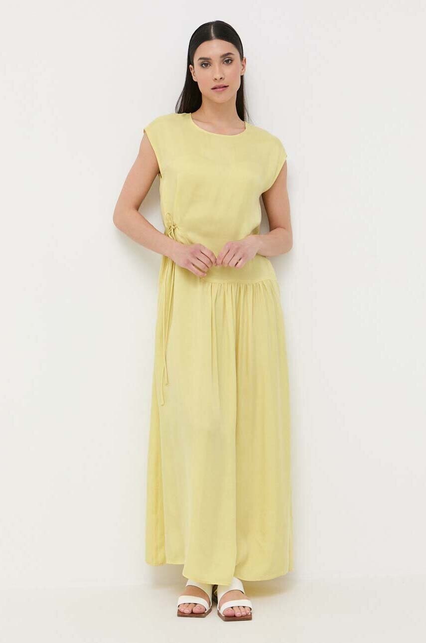 Сукня Beatrice B колір жовтий maxi oversize