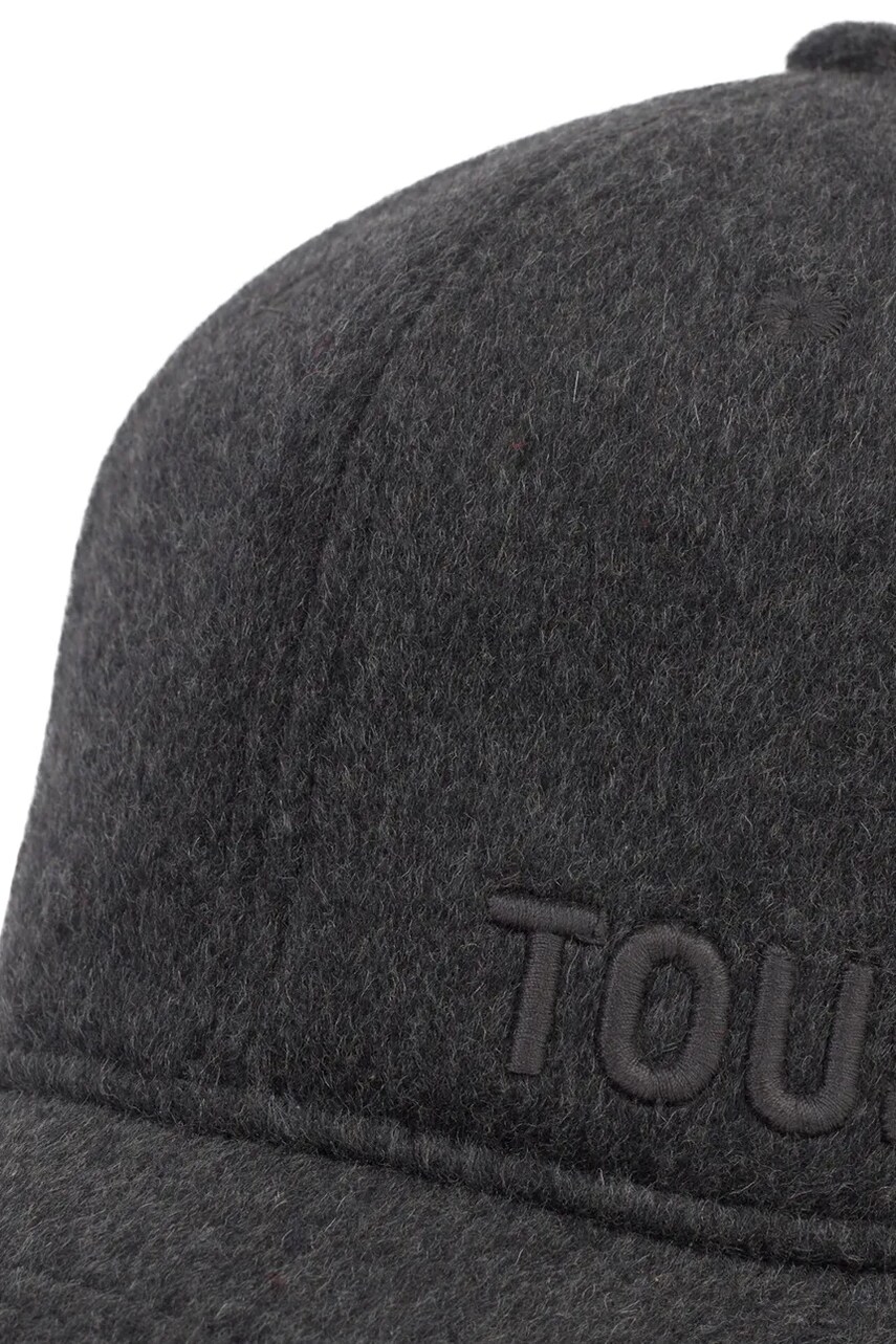 Вовняна кепка Tous TEXTIL колір сірий однотонна 2002138547