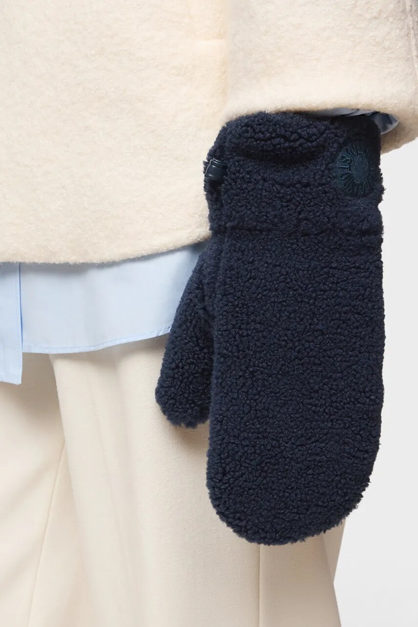 Рукавички Tous TEXTIL жіночі колір синій 2002190333