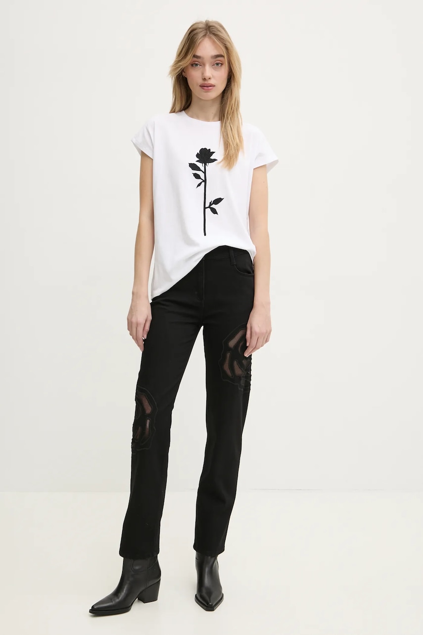 Джинси Blugirl Blumarine жіночі колір чорний RA5116.D4520