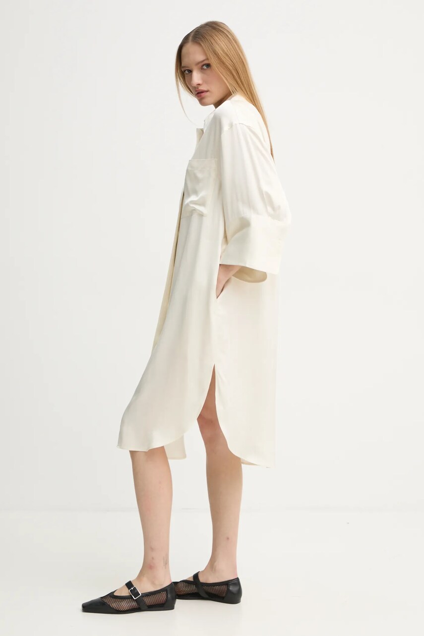 Сукня Day Birger et Mikkelsen Noe колір бежевий mini oversize DAY65243794