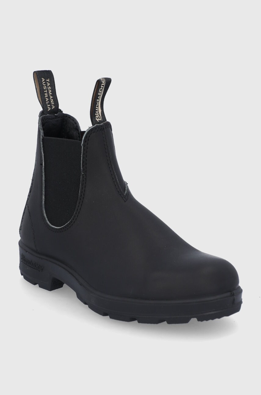 Шкіряні черевики Blundstone 510 жіночі колір чорний на плоскому ходу