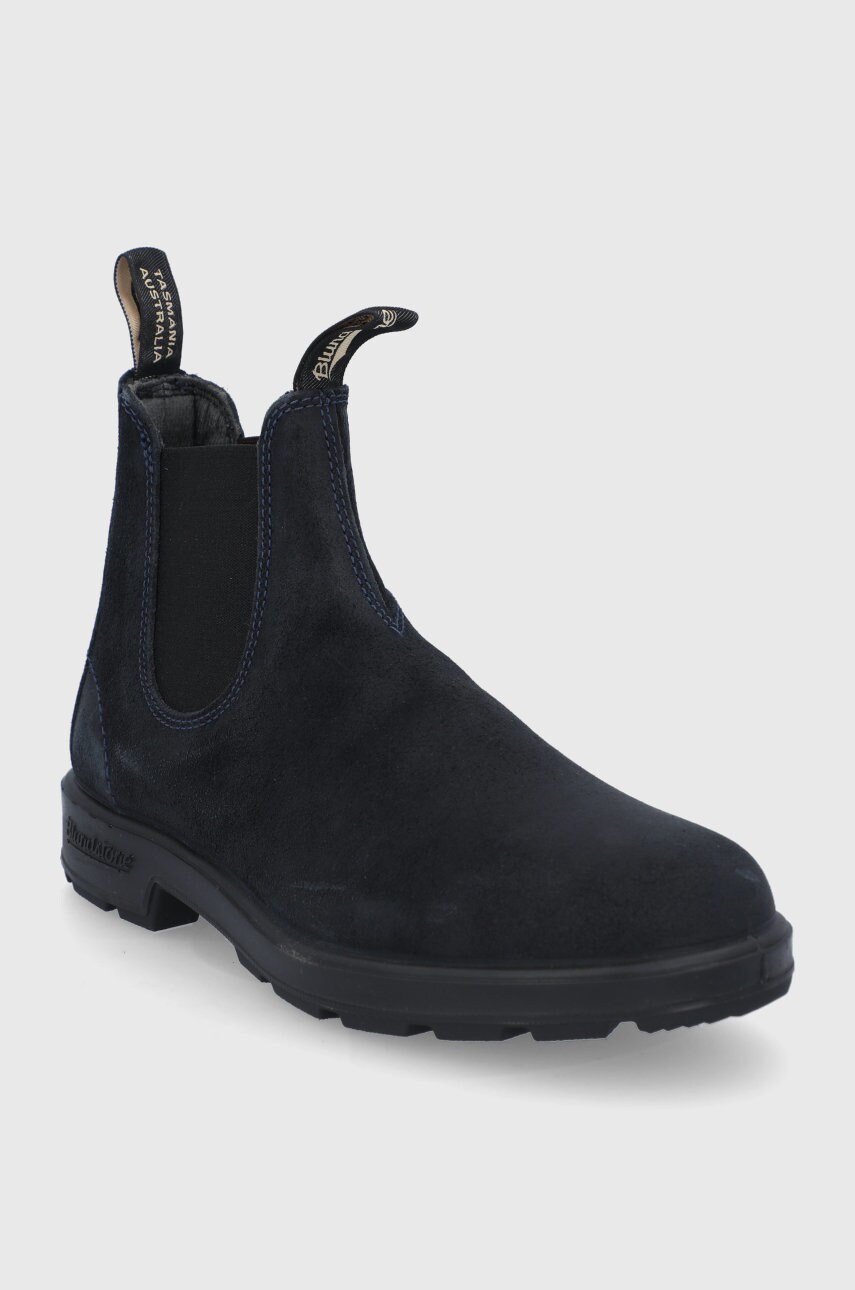 Замшеві черевики Blundstone 1912 чоловічі колір синій