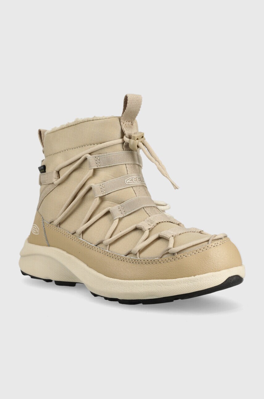 Зимові чоботи Keen колір бежевий 1026619-SAFARI/BIR