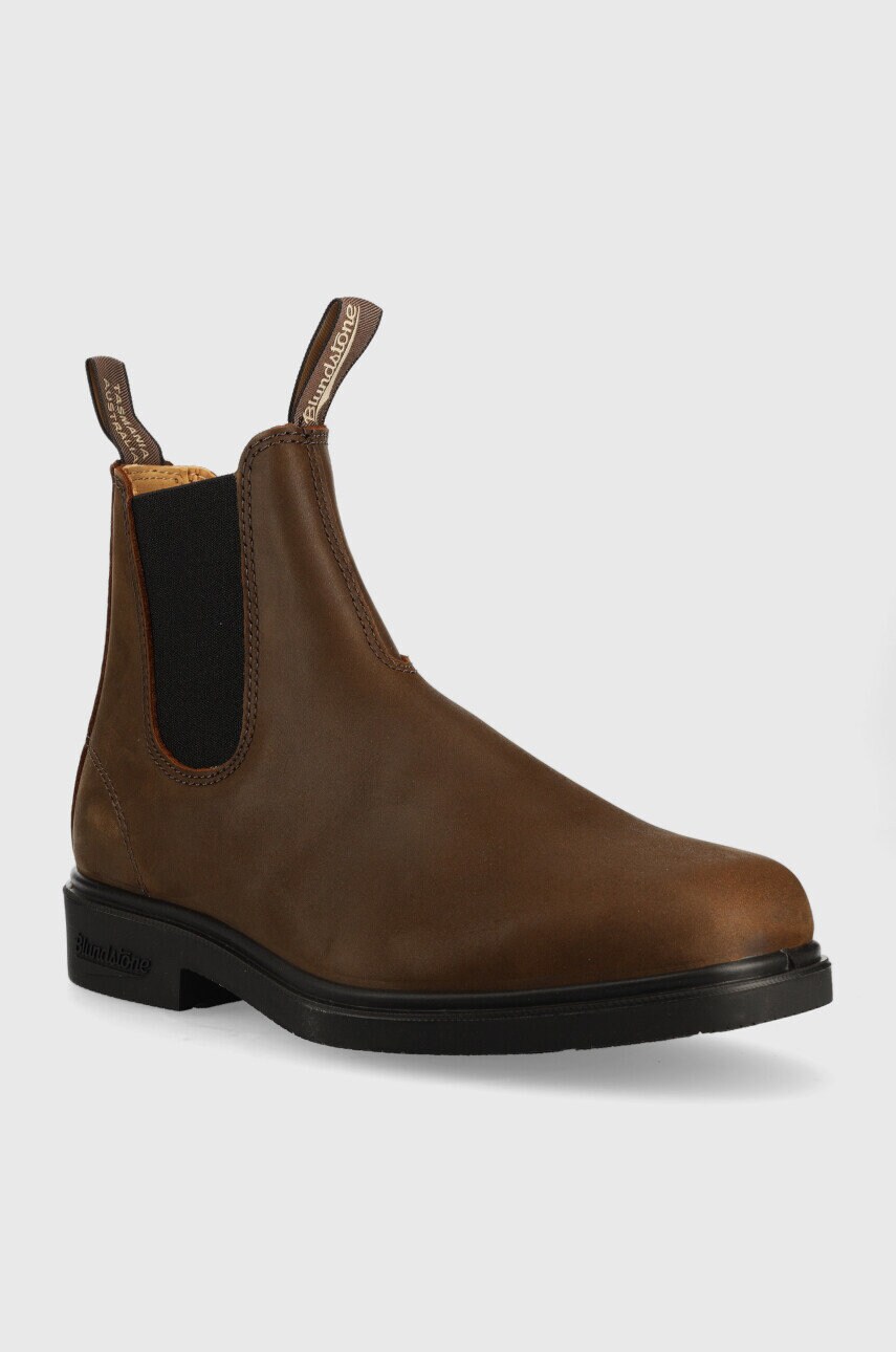 Шкіряні черевики Blundstone 2029 чоловічі колір коричневий