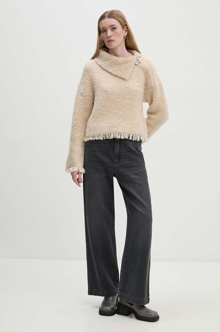 Джинси Day Birger et Mikkelsen Elijah - Black Denim жіночі висока посадка DAY65243377