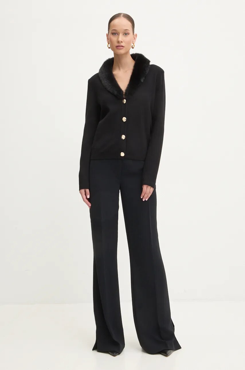 Джемпер Blugirl Blumarine жіночий колір чорний легкий RF4019.MAB01